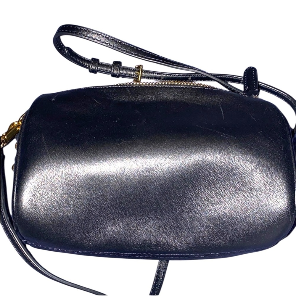 Lauren Ralph Lauren Black Crossbody Bag with Gold Hardware - Picture 6 of 15